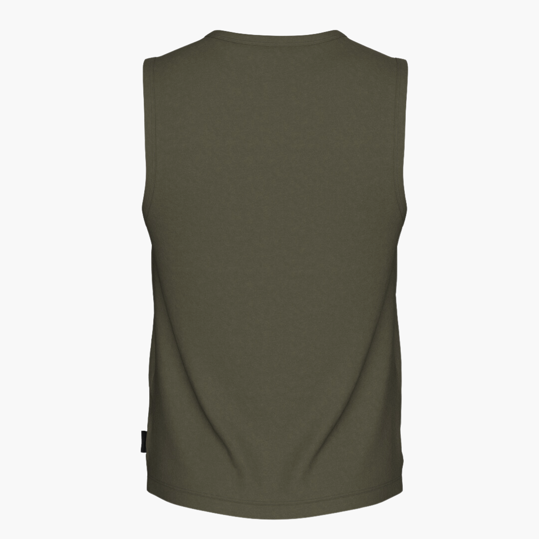 SportsTech men no sleeve (Ranger green)