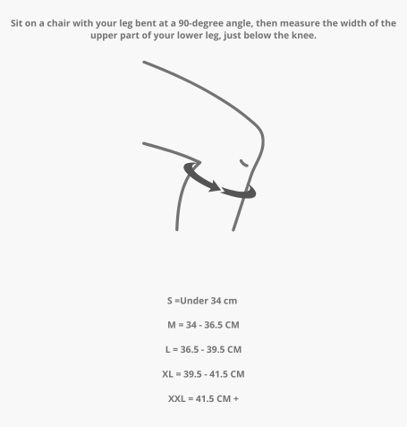 5 MM - Hybrid knee sleeves black