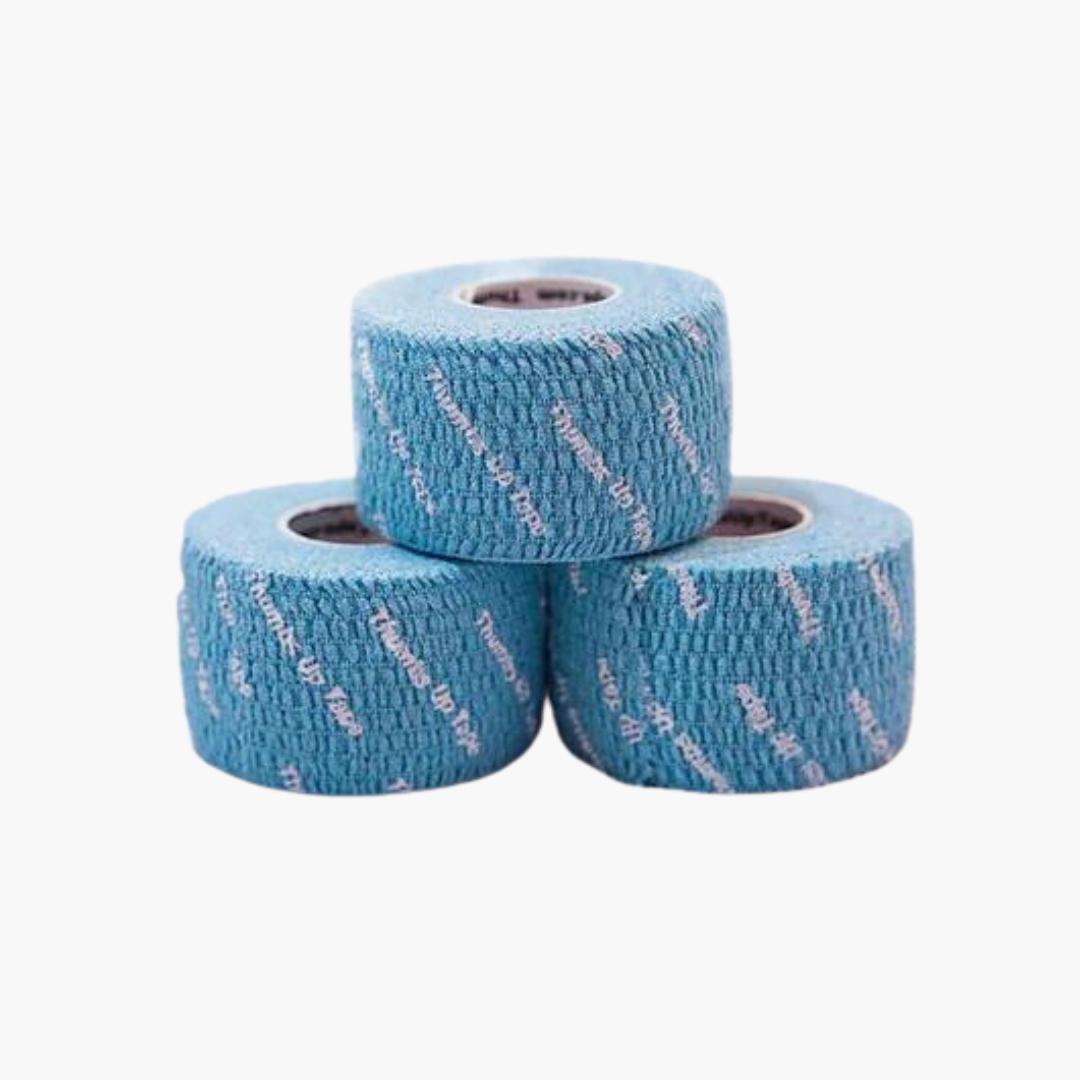 Thumps up tape blue