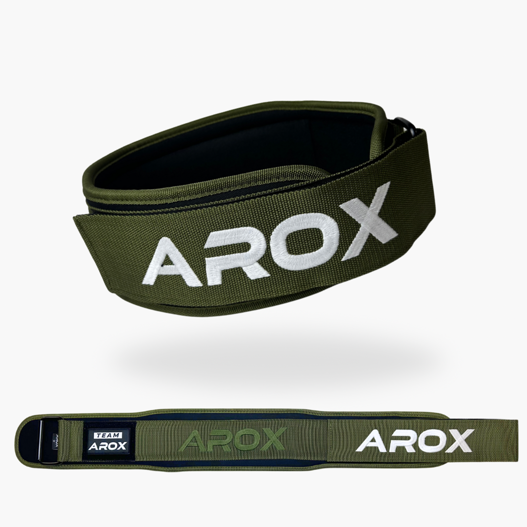 Hybrid weightlifting belt Army