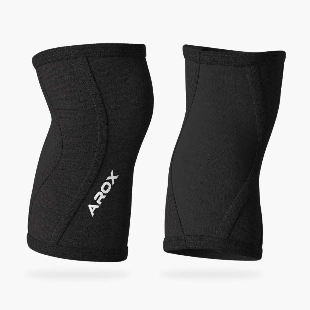 7 MM - Hybrid knee sleeves black