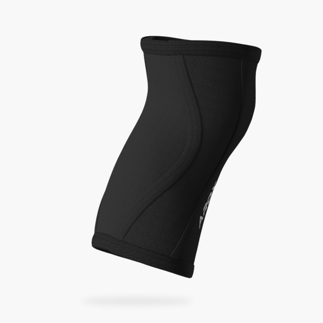 5 MM - Hybrid knee sleeves black