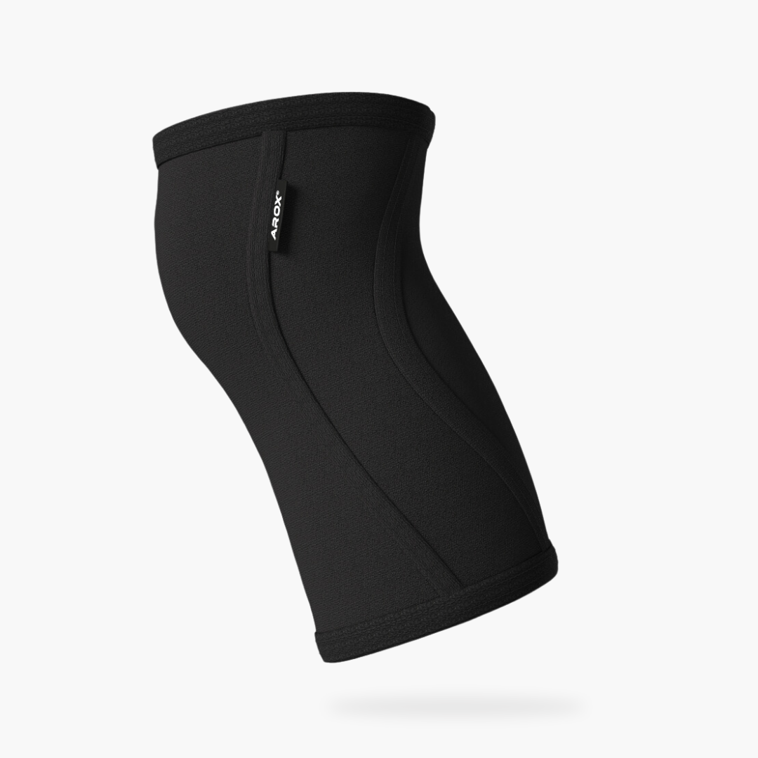 5 MM - Hybrid knee sleeves black