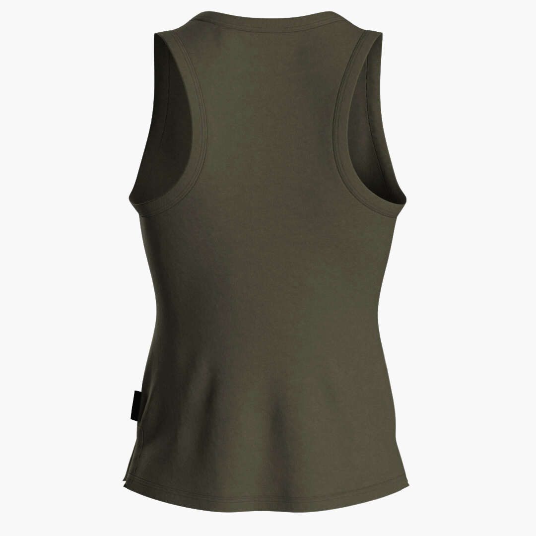 SportsTech women long top (Ranger green)