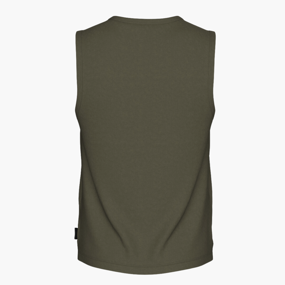 SportsTech men no sleeve (Ranger green))