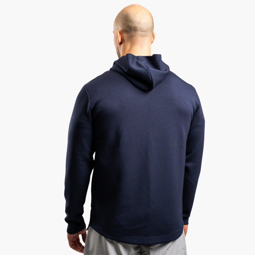 Active hoodie (Navy blue)
