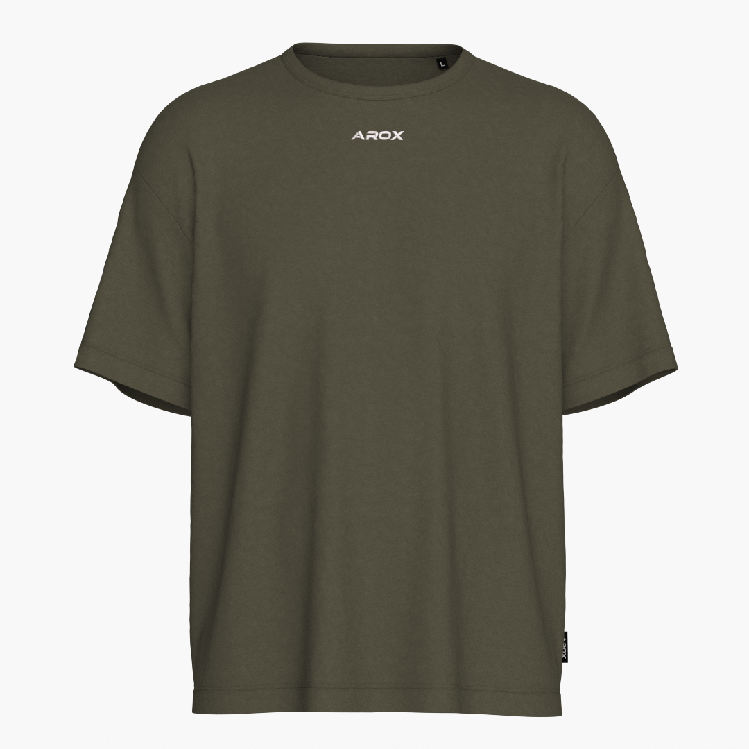 SportsTech oversized t-shirt ranger green