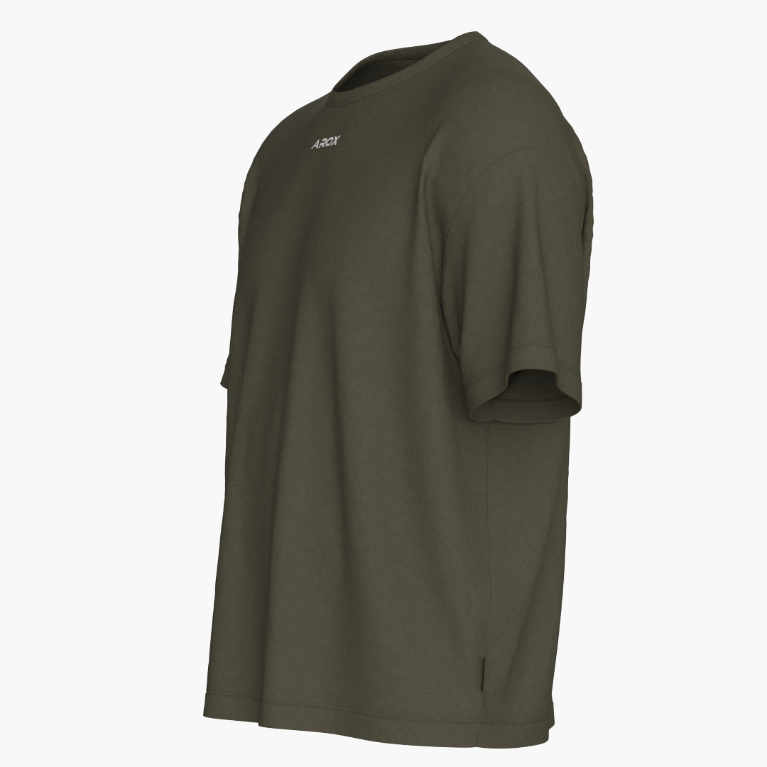 SportsTech oversized t-shirt ranger green