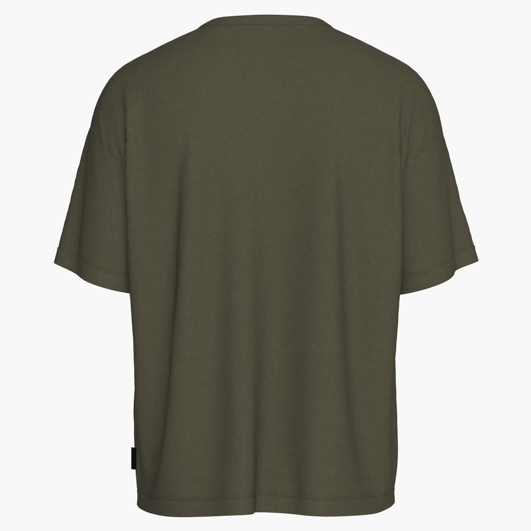 SportsTech oversized t-shirt ranger green