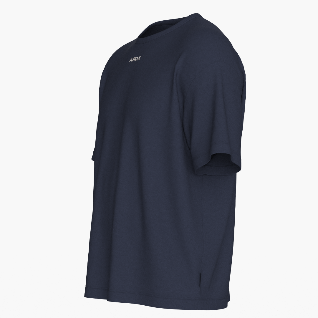 SportsTech oversized t-shirt navy blue