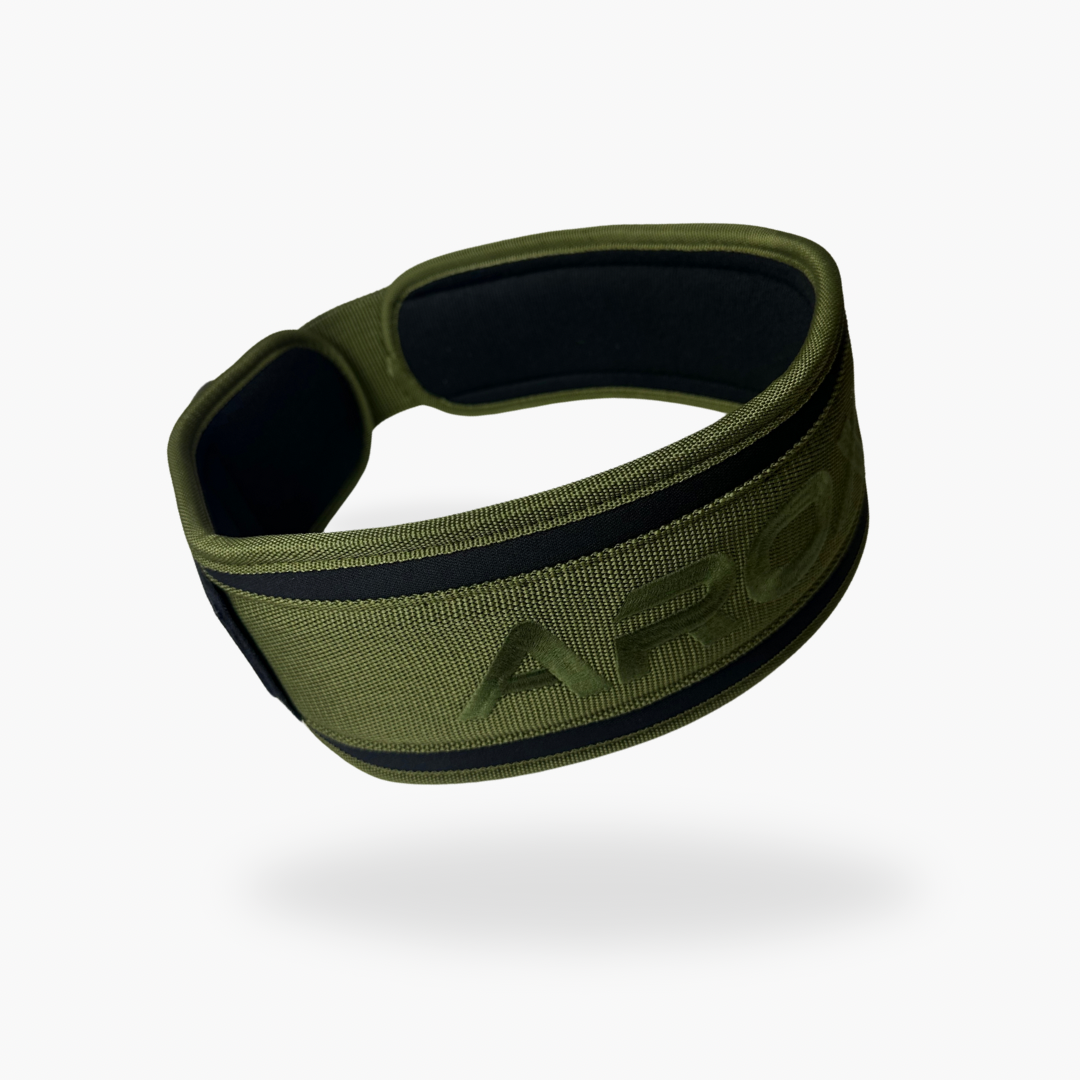 Hybrid weightlifting belt Army