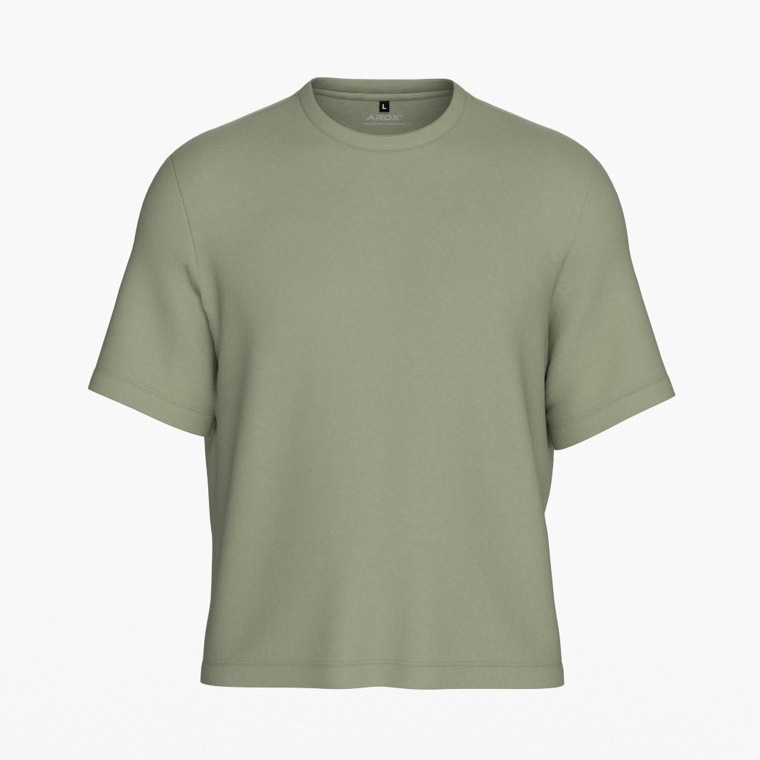 Box fit performance flex® t-shirt (Light olive)