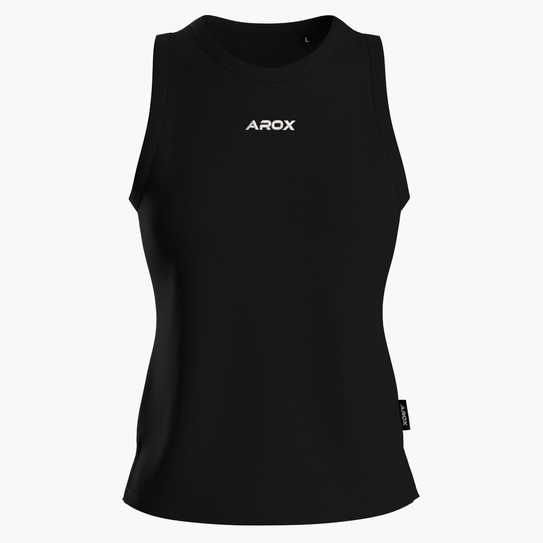 SportsTech women long top (Black)