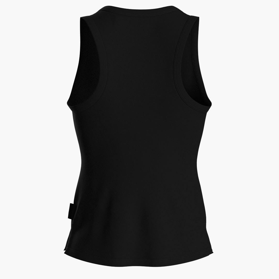 SportsTech women long top (Black)