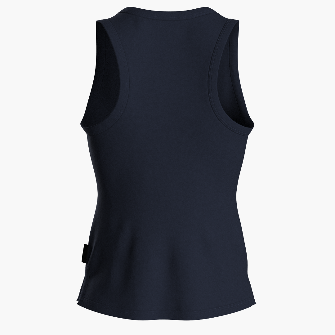 SportsTech women long top (Deep navy)