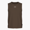 SportsTech men no sleeve (Dark brown)